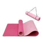 Non-Slip Eco-Friendly Yoga Mat with Carry Strap