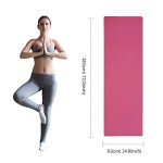Non-Slip Eco-Friendly Yoga Mat with Carry Strap
