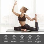 Non-Slip Eco-Friendly Yoga Mat with Carry Strap