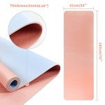 Non-Slip TPE Yoga Mat with Carrying Straps