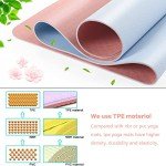 Non-Slip TPE Yoga Mat with Carrying Straps