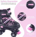 Light-Up Adjustable Roller Skates for Kids