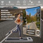 Portable Under Desk Treadmill with Bluetooth Speaker