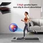 Portable Under Desk Treadmill with Bluetooth Speaker