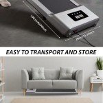 Portable Under Desk Treadmill with Bluetooth Speaker