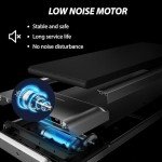 Portable Under Desk Treadmill with Bluetooth Speaker