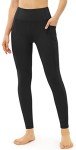 Fleece Lined High Waist Leggings with Pockets