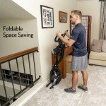 YYFITT Foldable Exercise Bike with 16 Resistance Levels