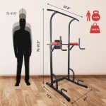 Mobiclinic® Multi-Function Power Tower with Dip Station