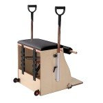 Wunder Pilates Split-Pedal Combo Chair - Black