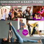 Adjustable Yoga Mat Carry Strap - Grey