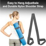 Adjustable Yoga Mat Carry Strap - Grey