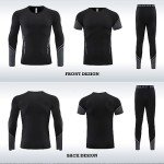 Men's 5-Piece Gym Tracksuit Set for Workouts