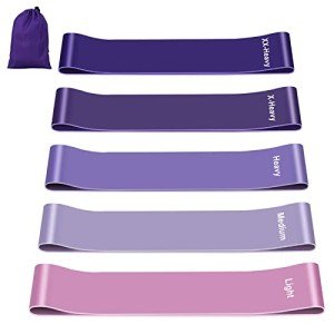 5-Level Resistance Bands Set for Full-Body Workouts
