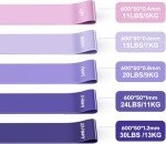 5-Level Resistance Bands Set for Full-Body Workouts