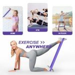 5-Level Resistance Bands Set for Full-Body Workouts