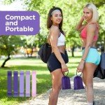 5-Level Resistance Bands Set for Full-Body Workouts