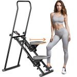 Compact Full-Body Stair Stepper for Home Gym