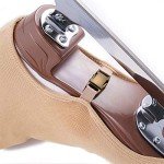 Stretchy Ice Skating Tights with Double Buckles