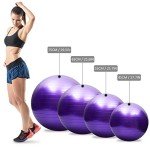 TOMSHOO Anti-Burst Exercise and Yoga Ball
