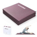 PROIRON Portable 4mm Foldable Yoga Mat