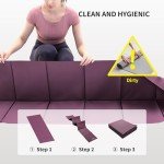 PROIRON Portable 4mm Foldable Yoga Mat