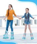 Sportneer Adjustable Kids Roller Skates with Gear Set