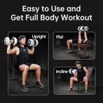 Adjustable Weights Bench for Full Body Workouts