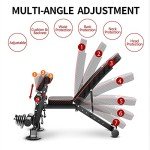 Adjustable Weight Bench for Home Gym Workouts