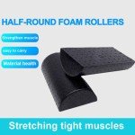 30cm Half Round EVA Foam Roller for Yoga