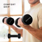 Neoprene Dumbbell Set for Home Fitness 1-10 kg