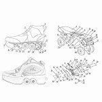 Duvetset Quad Roller Skates for All Ages