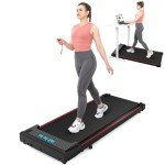 LIKESPORTING Portable Walking Pad Treadmill for Home