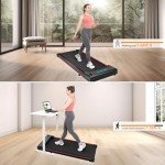 LIKESPORTING Portable Walking Pad Treadmill for Home