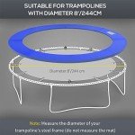 8ft Blue Replacement Safety Pads for Trampoline