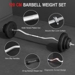Adjustable 20KG Barbell and Dumbbell Set