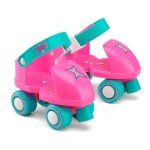 Beginner Pink Quad Roller Skates for Kids