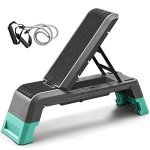 Leikefitness Adjustable Aerobic Deck & Dumbbell Bench