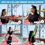 Set of 5 Resistance Bands for Home Workouts
