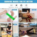 Set of 5 Resistance Bands for Home Workouts