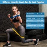 Set of 5 Resistance Bands for Home Workouts
