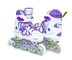 Adjustable Light-Up Inline Roller Skates for All Ages