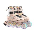 Adjustable Inline Skates for Kids with LED Wheels
