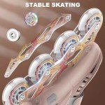 Adjustable Inline Skates for Kids with LED Wheels