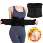UZSUZZ Adjustable Waist Trainer Belt for Fitness
