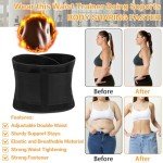 UZSUZZ Adjustable Waist Trainer Belt for Fitness