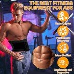 UZSUZZ Adjustable Waist Trainer Belt for Fitness