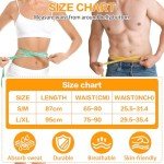 UZSUZZ Adjustable Waist Trainer Belt for Fitness