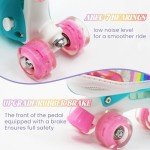 TENBOOM Adjustable Roller Skates for Girls and Women