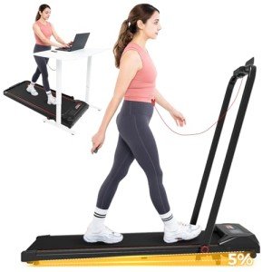 CITYSPORTS Folding Treadmill with Incline and Remote